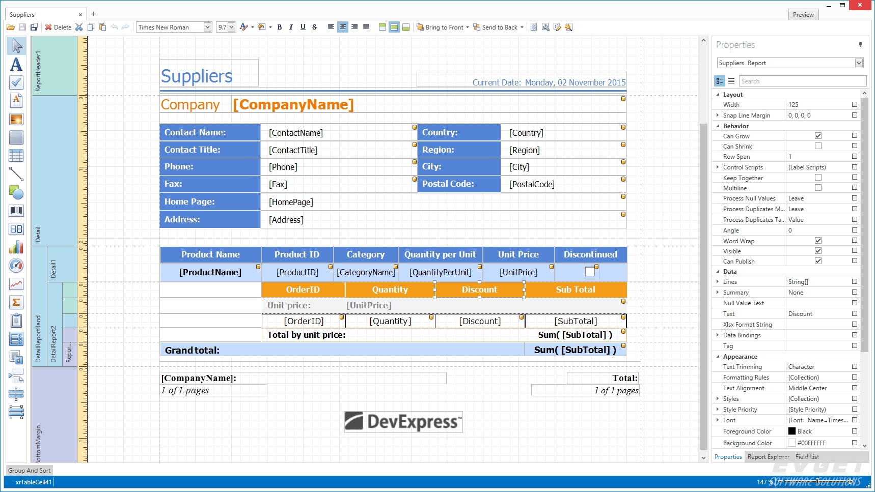 DevExpress WPF