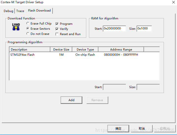 Error: Flash Download failed - "Cortex-M4"