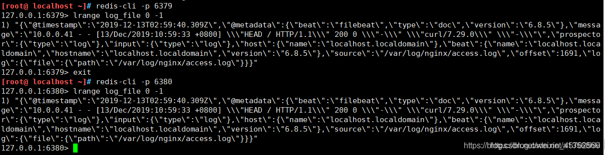 filebeat+redis+elk־