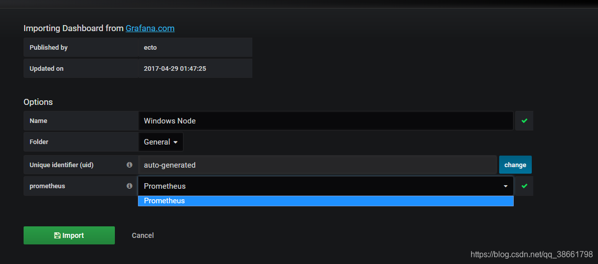 Grafana+Prometheusʵַ----------window