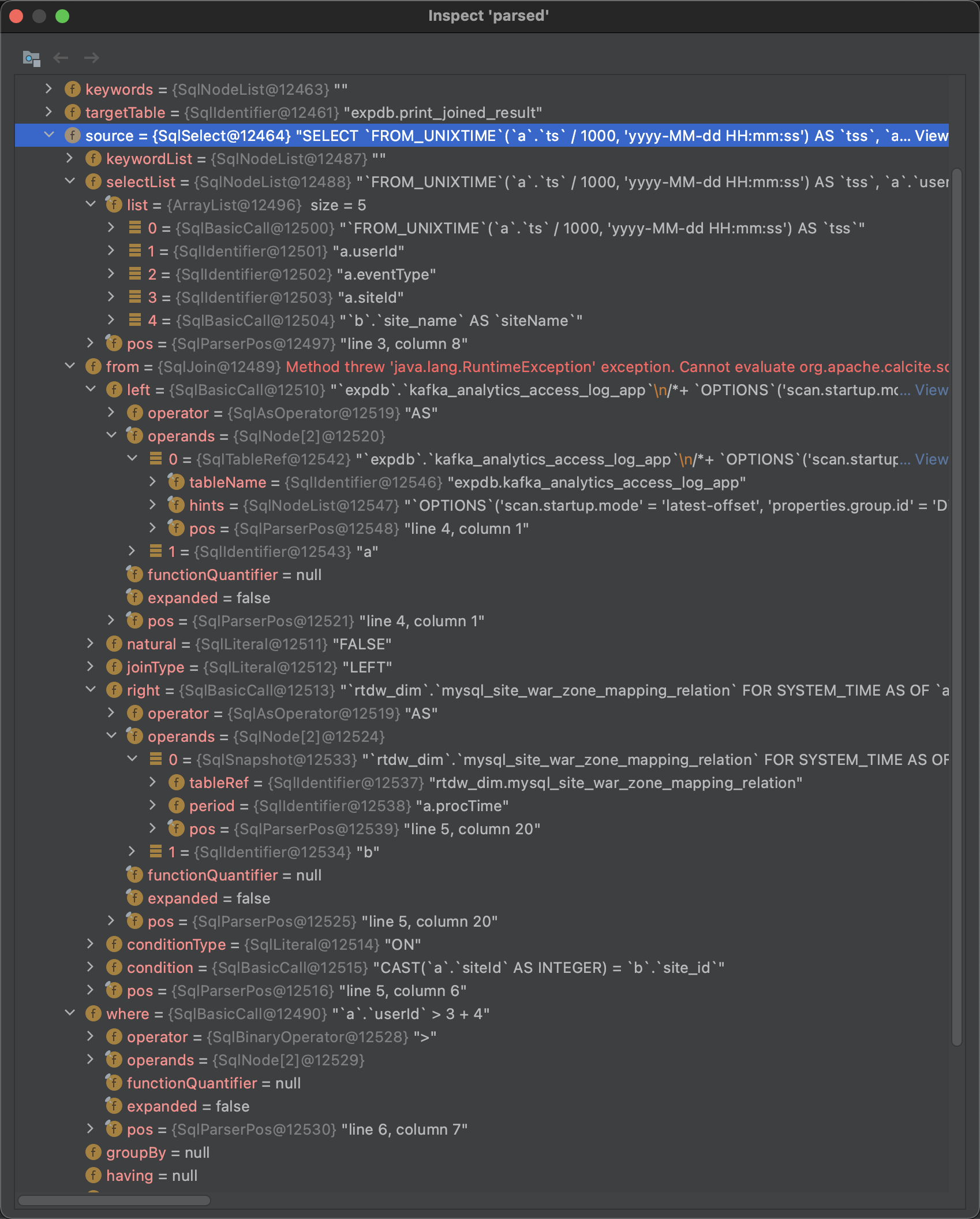 From Calcite to Tampering with Flink SQL