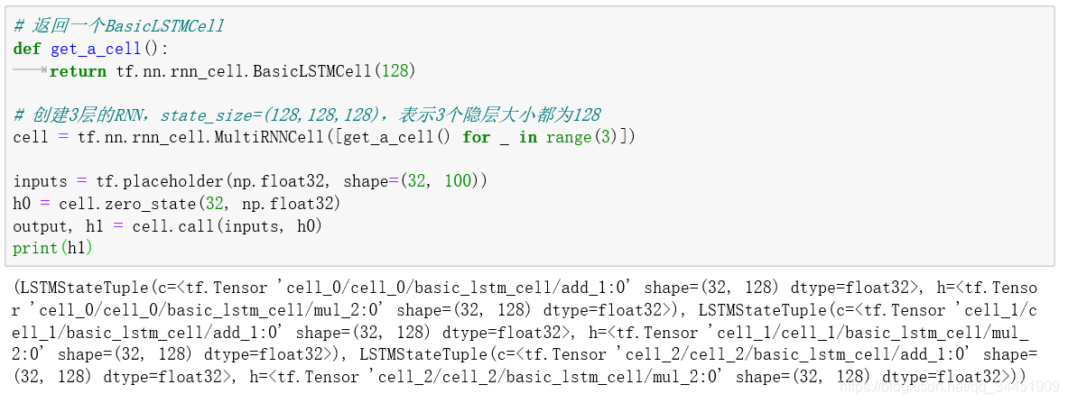 TensorFlow 16ch12-RNN  LSTM ʵַʽ