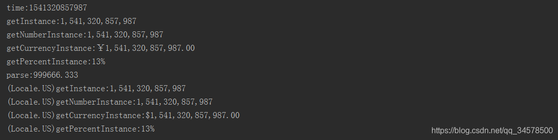 Java:NumberFormat