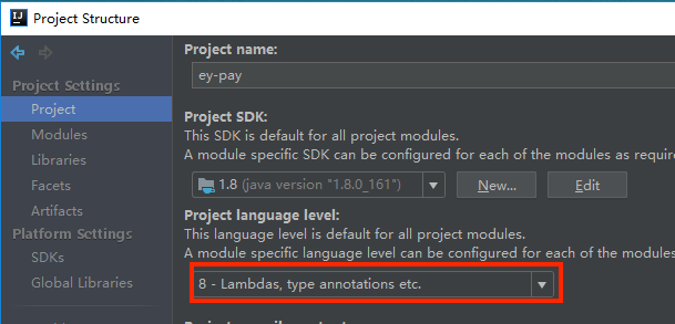 IdeaJDKΪ1.8ʾDiamond types are not supported at this language level