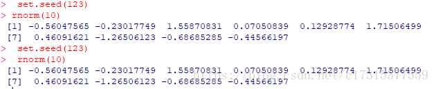 Rѧϰʼ֮set.seed()table