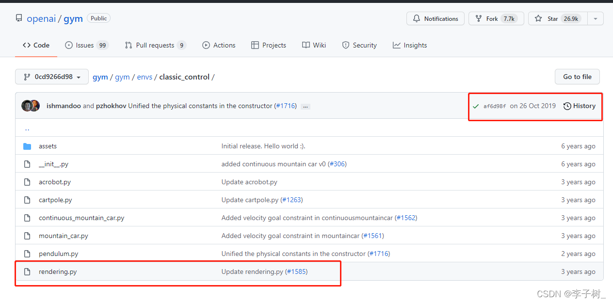 Python Gym ImportError cannot import name rendering from gym.envs.classic_control