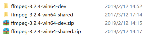  Windows10  FFmpeg