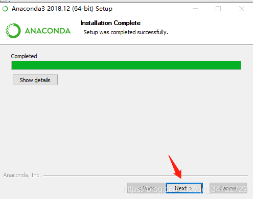 win10װAnaconda3-2018.12-windows-x86_64