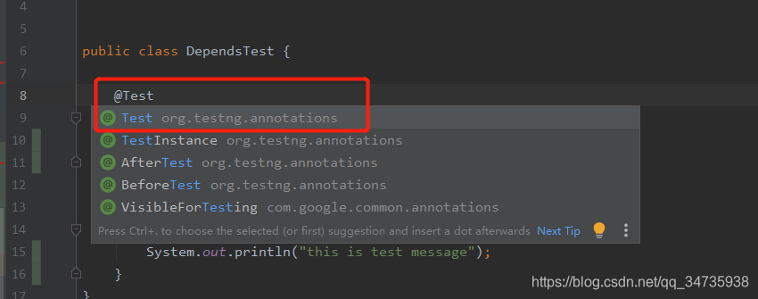 Ҳ org.testng.annotations.Test