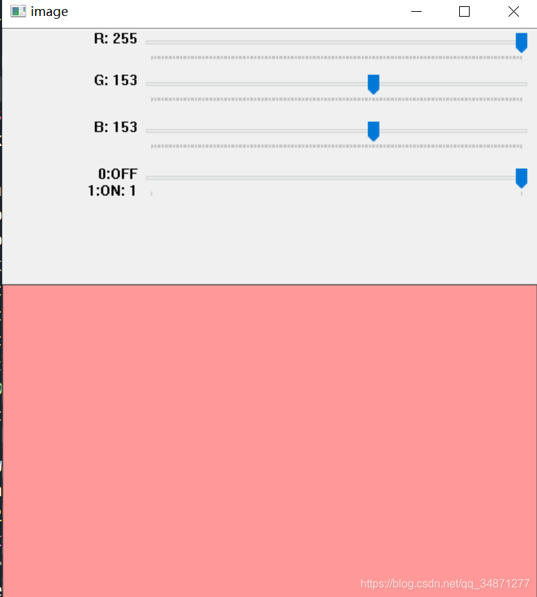 OpenCV-Pythonٷĵķ9:Trackbar as the Color PaletteΪɫ