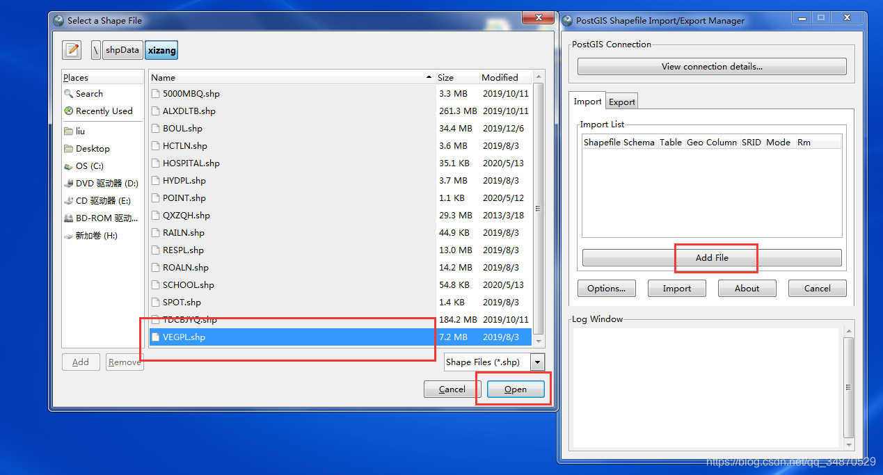 leaflet geoserver + postgis database ʸƬ