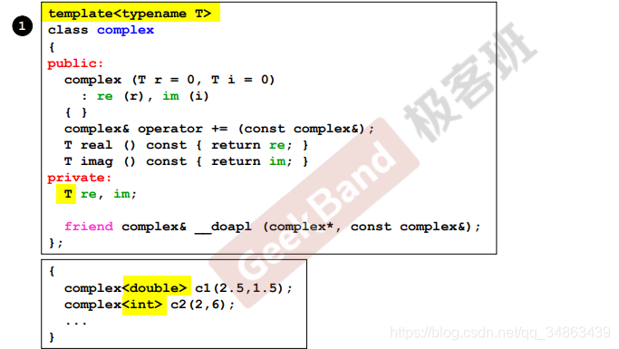 2ڶ class without pointer members  Complex