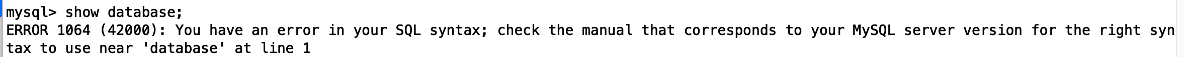 linux7.6 װ mysql5.7  show database; 