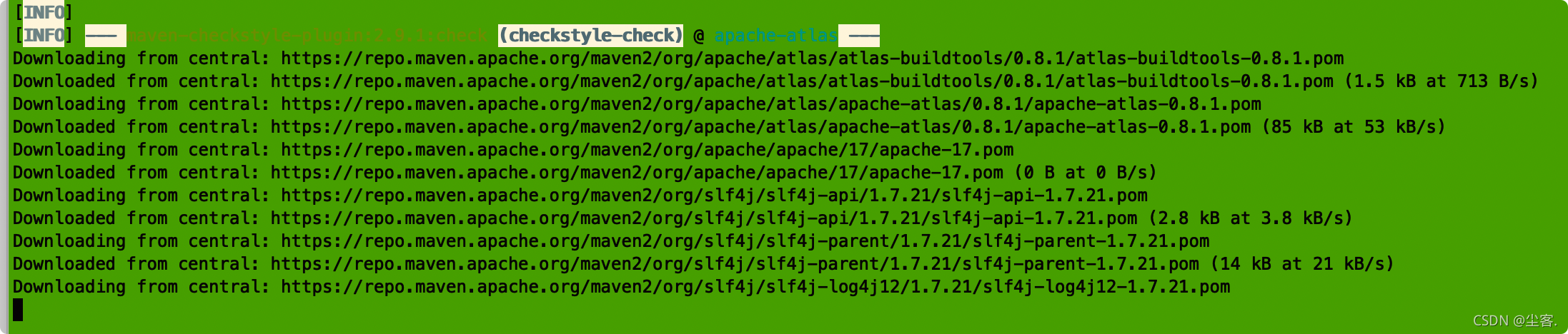 Atlas 2.2.0 ʱorg.apache.atlas:atlas-buildtools:jar:1.0 was not found ѽ