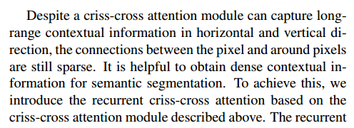 CCNet: Criss-Cross Attention for Semantic SegmentationĽ