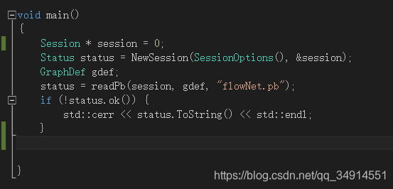 Inference error with TensorFlow C++ : Invalid argument: Session was not created with a graph 