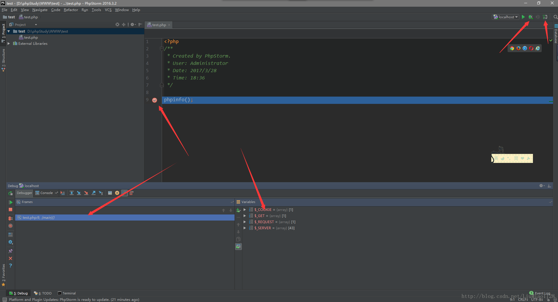 PHPstudy + phpstrom +xdebug ϵԣwindows