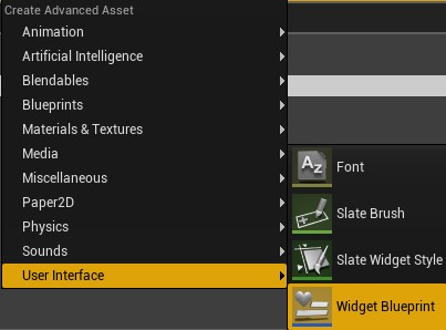 Unreal Engine 4 ϵн̳ Part 4UI̳