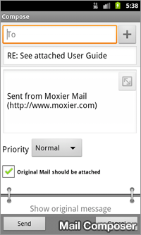 Moxier Mail for Android